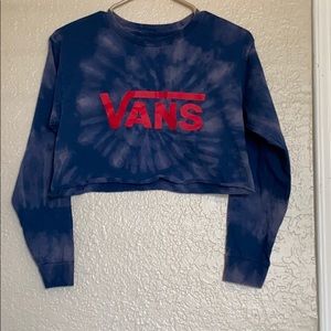 Vans crop long sleeve